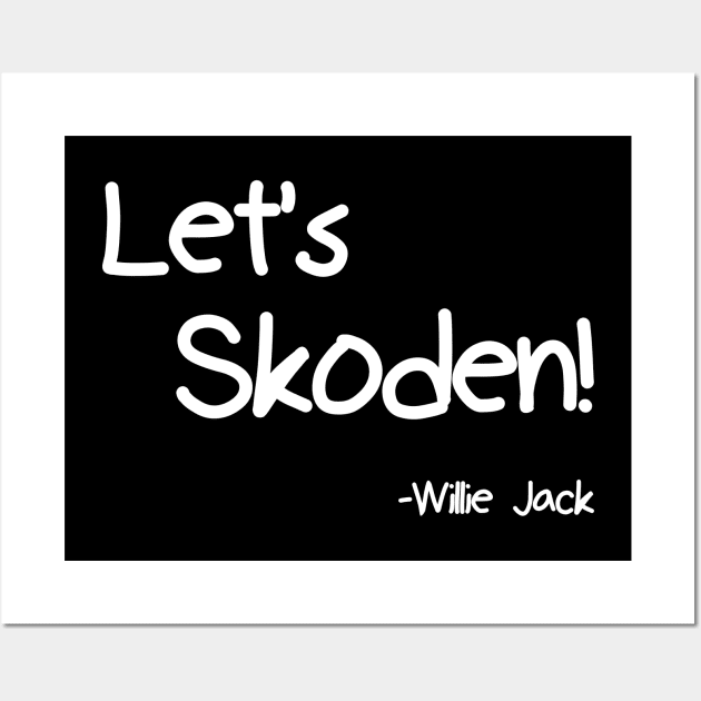 Let's Skoden! Wall Art by HellraiserDesigns